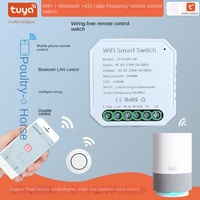 Système de maison intelligente sans fil Tuya, interrupteur de commande à distance, téléphone mobile WiFi//433MHz, contrôleur de prise de lampe 1000W 250V