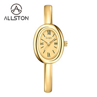 Reloj de Pulsera de Aleación para Mujer, Precio Económico al por Mayor, Nuevo Lanzamiento, Más Vendido, Reloj de Pulsera Dorado y Plateado