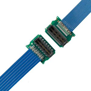 Conector de Display LVDS Samtec QSH-030-01-F-D de Alta Velocidade com Cabo Duplo de 0,50mm para Computador em PVC/PTFE/PVC Silicone - Product Image 1