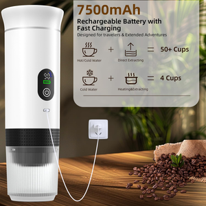 เครื่องชงกาแฟไฟฟ้าแบบพกพา 3 in 1 ยี่ห้อ OEM สำหรับใช้ในบ้านและการเดินทาง - Product Image 4