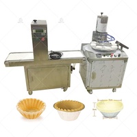 Presse à tarte à tartelettes automatique, Machine de moulage de coquille de tarte aux œufs à vendre