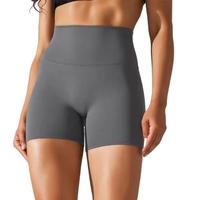 Leggings Cortos de Cintura Alta, Sin Costuras, con Efecto Push-Up, para Mujer, Sexys, para Yoga, Fitness y Deportes