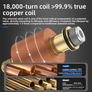 Válvula Solenoide Neumática de Dos Posiciones y Tres Vías, Accionada por Aire, <span class=keywords><strong>3V210</strong></span>-<span class=keywords><strong>08</strong></span> 3V310-10 24V 220V NC/<span class=keywords><strong>NO</strong></span>, Válvula de Control de Inversión 0.15-0.8 - Product Image 2