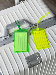 Bulk Groothandel Zimi Merk Heldere Kleur Waterdichte Zachte Pvc Mode Stijl Bagagelabels | Levendige Koffer Bagage Identificatie - Product Image 3