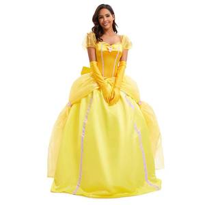 Disfraz de Princesa Bella de La Bella y la Bestia para Halloween, Cosplay, Venta al por Mayor Transfronteriza, Dropshipping, Traje para Fiesta de Juego de Roles - Product Image 6
