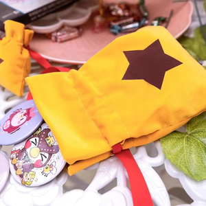 Wholesale 14*18cm Drawstring Bag Coin Purse Cosplay <b>Game</b> Props Mini Wallet Gift - Product Image 2