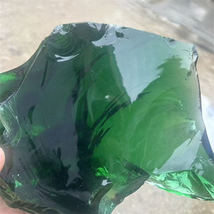 Vente en gros de cristaux bruts de grande taille, pierres de guérison, obsidienne <span class=keywords><strong>verte</strong></span> naturelle, pierres brutes, grandes pierres précieuses pour la décoration - Product Image 2