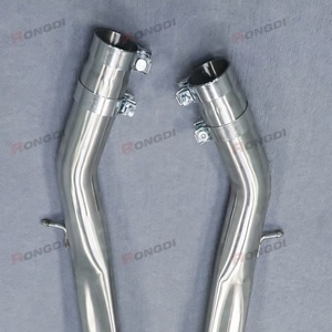 Hot Sale S58B30A SUS 304 Stainless Steel Exhaust Axle <b>Back</b> for BMW M3 M4 G80/G82 3.0T With Valve Drum - Product Image 3