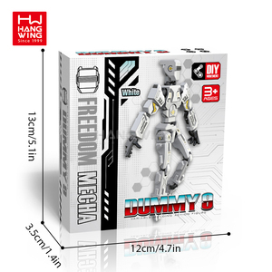 HW Heiß begehrtes, zusammengebautes Mehrgelenk-Actionfiguren-Modellspielzeug, 3D-gedruckte Gelenkpuppe „Digital Man Nr. 9“ mit Aufkleber - Product Image 6