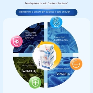 Gel antibatterico probiotico sicuro per la riparazione cervicale femminile l'equilibrio vaginale pH lenisce l'infiammazione naturale erbe estratto vegetale - Product Image 4