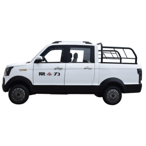 Nueva Camioneta Eléctrica de Cuatro Ruedas con Asientos de Cuero, Cámara Trasera, Portaequipajes de Aleación de Aluminio y Luces LED - Product Image 2