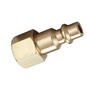 Raccord à visser pour tuyau d'air vers raccord <span class=keywords><strong>femelle</strong></span> à flare <span class=keywords><strong>1</strong></span>/<span class=keywords><strong>4</strong></span>'' SAE 45 °   Raccords rapides industriels mâles en <span class=keywords><strong>laiton</strong></span> pour tuyaux d'air - Product Image 4