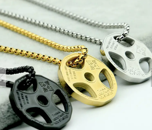 Orthodox Necklace <b>Cross</b> Border Multi Influencer Choice Item Permanent Luster IP Black Finish Gift - Product Image 4