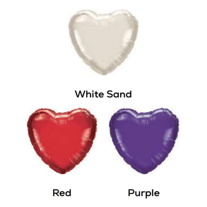 Bong bóng kim loại hình trái tim 10 inch-nhiều màu cho bữa tiệc sinh nhật, đám cưới, trang trí ngày Valentine - Product Image 4