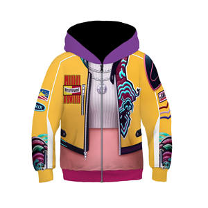 <span class=keywords><strong>Disfraz</strong></span> <span class=keywords><strong>de</strong></span> Cosplay <span class=keywords><strong>de</strong></span> Rumi <span class=keywords><strong>de</strong></span> la Serie <span class=keywords><strong>de</strong></span> Televisión Coreana Witch Hunt, Sudadera con Capucha y Cremallera, Estilo K-pop, Novedad 2025 - Product Image 4