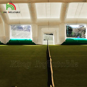 Tente gonflable de <span class=keywords><strong>grande</strong></span> arche de terrain de football <span class=keywords><strong>20m</strong></span> x 10m x 7m tente de gymnase Commercial extérieur pour location - Product Image 6