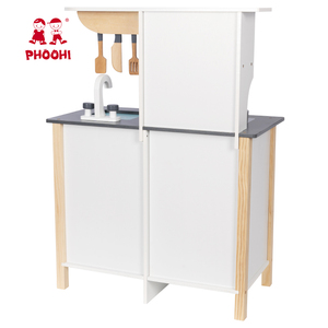 Bambini Educational Pretend Ruolo Bianco Gioco Giochi In <span class=keywords><strong>Legno</strong></span> Per Bambini Set Da <span class=keywords><strong>Cucina</strong></span> Giocattolo Per Le Ragazze - Product Image 5