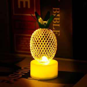 Luz de vela LED hueca dorada creativa 2025, adorno de escritorio de noche luminoso, decoraciones de fiesta de estilo de Oriente Medio, graduación - Product Image 5
