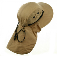 Diferentes tipos de sombreros y gorros deportivos con solapa para exteriores, protección uv para el cuello, para verano