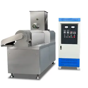 100kg/h Cheese ball corn puff snacks food making extrusion machinery equipment extruder