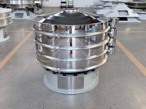 شاشة اهتزازية دائرية للصناعات الغذائية والكيميائية، معدات فصل دقيقة للمساحيق من الفولاذ المقاوم للصدأ - Product Image 3