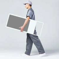 Kiosque publicitaire portable et pliable avec écran tactile LCD, Wi-Fi, LAN, Android, pour centres commerciaux et animations intérieures