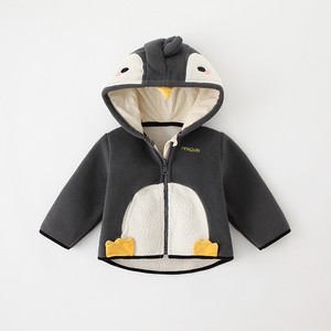 Veste polaire pour bébés garçons, manteaux chauds et épais, à capuche, rembourrés avec fermeture éclair, vêtements d'extérieur pour enfants, collection automne et hiver - Product Image 4