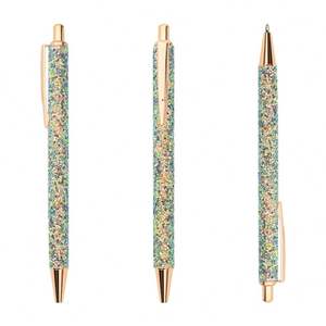 Expédition rapide, stylos pour filles, pierres scintillantes, stylos à bille en métal, stylos personnalisés, cadeaux de luxe nacrés - Product Image 6