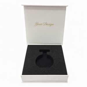 Caja de Embalaje Cosmético de Papel Sostenible con Cierre Magnético, Diseño Plegable de Lujo para Regalo - Product Image 2