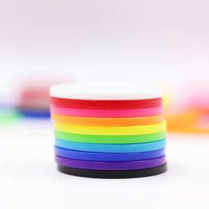 Jetons de poker vierges personnalisables avec logo, en plastique composite, pour la vente en gros à prix abordable, idéaux pour les événements promotionnels et les cadeaux. - Product Image 4