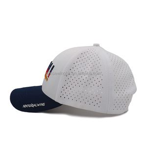 Gorra de Béisbol Oxford Personalizada de 5 Paneles, 100% Poliéster, con Bordado 3D de Hojas, Estilo Punk Vintage, Transpirable, Impermeable, Totalmente Personalizable - Product Image 2