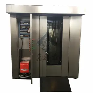 New Bread Baking Oven Machine Price/Rotary Bread Pizza Gas Baking Oven / Commercial Bakery Equipment Price for Sale