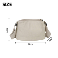 Sac à bandoulière en nylon léger et décontracté pour femme, avec large sangle réglable, idéal pour le quotidien, les voyages, la gym et les trajets.