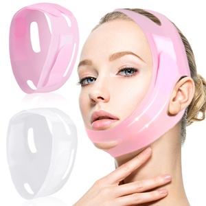 Tái Sử Dụng V Dòng Silicone Mặt Dây Đeo Mềm Silicone Cằm Dây Đeo Cho Phụ Nữ Và Nam Giới Cằm Up Mặt Nạ Mặt Dây Đeo - Product Image 5