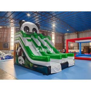 Tobogán Inflable Comercial de PVC para Niños, Diseño de <span class=keywords><strong>Bob</strong></span> <span class=keywords><strong>Esponja</strong></span>, Tobogán Inflable Grande para Uso en Seco o Mojado, Ideal para Fiestas y Parques al Aire Libre - Product Image 5