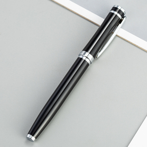<span class=keywords><strong>Penna</strong></span> <span class=keywords><strong>a</strong></span> <span class=keywords><strong>Sfera</strong></span> Classica di Alta Gamma in Metallo Nero per Regali Aziendali con Ricarica <span class=keywords><strong>a</strong></span> <span class=keywords><strong>Sfera</strong></span> Gel Sottile, Inchiostro Impermeabile e <span class=keywords><strong>Punta</strong></span> <span class=keywords><strong>Fine</strong></span> - Product Image 5
