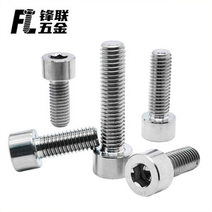 Tornillo de Cabeza Hexagonal de Aleación de Titanio Fenglian TC4 M1.6-M16 Grado A, Resistente a Altas Temperaturas para Uso Aeroespacial y de Construcción - Product Image 2