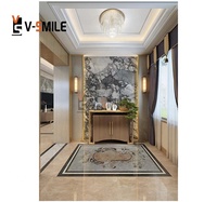 Marbre gris foncé naturel sur mesure pour escalier sol escalier circulaire en marbre intérieur taille personnalisée marches d'escalier carreaux spirale sta