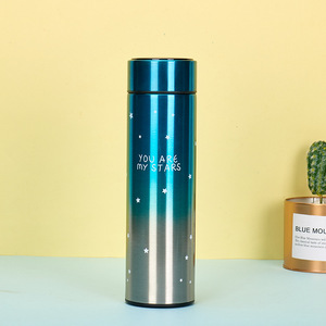 Usine directe température <span class=keywords><strong>Internet</strong></span> célébrité dégradé affaires gobelet 304 acier inoxydable vide tasse personnalisation - Product Image 3