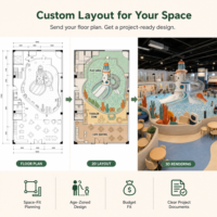 Equipo de Juego Infantil Castle Soft Play, Temática Oceánica Blanca, Certificado EN1176 TUV, Tobogán de Olas, Túnel de Gateo, Proyecto para Centros Comerciales