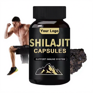Cápsulas de Shilajit del Himalaya de Marca Privada Ausreson, Suplemento Alimenticio Chino, Cápsulas de Shilajit Naturales, Puras y Orgánicas para Hombres - Product Image 1