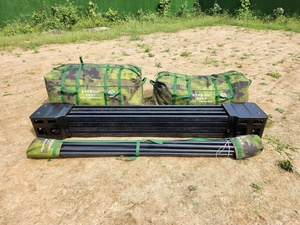 Tente <span class=keywords><strong>de</strong></span> terrain modulaire polyvalente <span class=keywords><strong>de</strong></span> camouflage <span class=keywords><strong>de</strong></span> 30 mètres carrés avec <span class=keywords><strong>passage</strong></span> <span class=keywords><strong>de</strong></span> connexion pour relier plusieurs tentes tactiques - Product Image 5