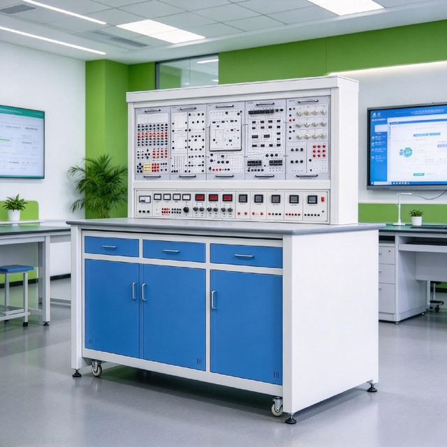 Metal Electric Electronic Training Device Multifunction Training Platform Technical Skill Development Educational Equipment