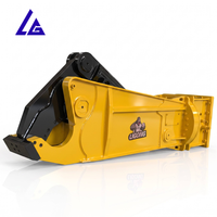 Cisaille hydraulique robuste pour déchets et démolition, pour excavatrice de 25 à 35 tonnes, avec lames durables, garantie de 18 mois