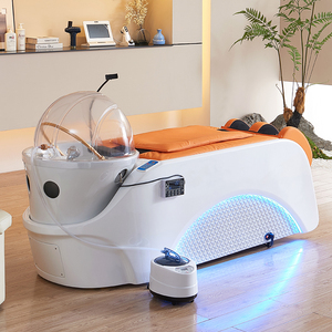 Cama de Masaje Eléctrica Japonesa con Lavacabezas y Silla de Lavado para Salón, con Función de Masaje de Cabeza para Tailandia - Product Image 5