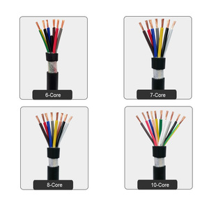 Resistente al aceite, resistente al frío EVV Multi-Core 0,15-1.5mm ² Cable flexible Resistente a la abrasión Cable de alimentación y señal de alta flexibilidad - Product Image 5