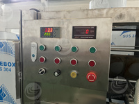 Ligne de produits de fabrication de cônes gaufrés à la crème glacée croustillante de grande taille entièrement automatique