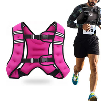 Chaleco con Peso Ajustable para Entrenamiento Físico y Deportes de Carrera, Ropa con Peso de Hebilla Simple/Doble