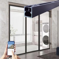 Abridores de Puertas Comerciales Automáticos Modernos de Aleación de Aluminio con Motor de Corriente Continua de Levitación Magnética PTA DOOR, Silenciosos, de Bajo Consumo y Ahorro de Energía