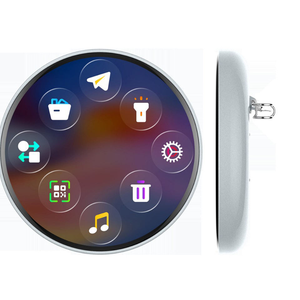 กล่องของขวัญ E87 Gift Beambox HD IPS หน้าจอสัมผัส AI Dynamic Electronic Badge ความละเอียด 360x360 แบตเตอรี่ใช้งานได้ 8-16 ชั่วโมง-Nikko Kawaii Smart Tech - Product Image 4